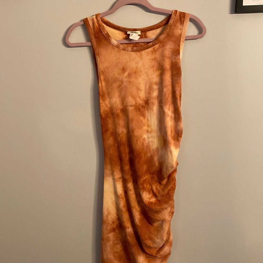 💙- tie dye dress 